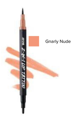 Gnarly Nude 2-in-1 Lip Tattoo Lip Line & Fill Duo