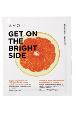 Avon Get On the Bright Side Brightening Sheet Mask