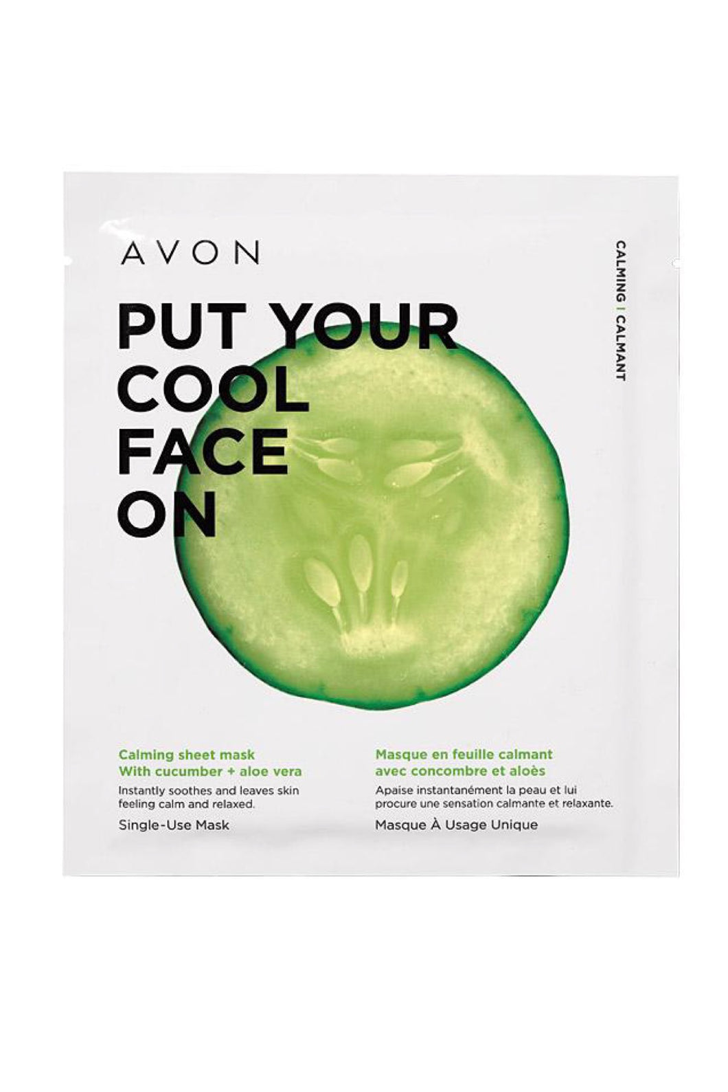 Avon Put your Cool Face On Calming Sheet Mask