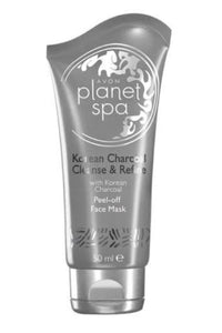 Planet Spa Korean Charcoal Cleanse & Refine Peel-off Face Mask 50ml