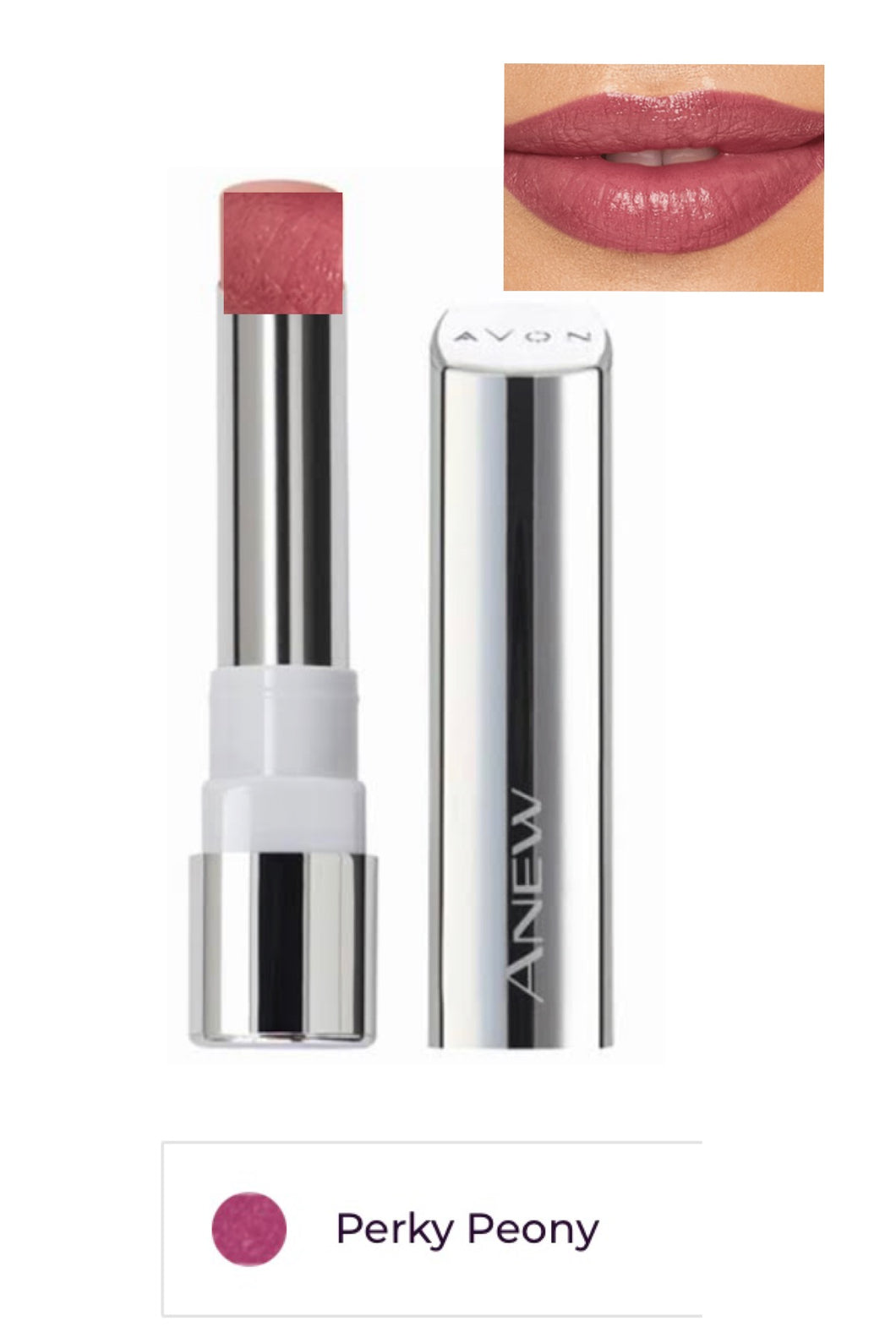 Perky Peony Anew Revival Serum Lipstick